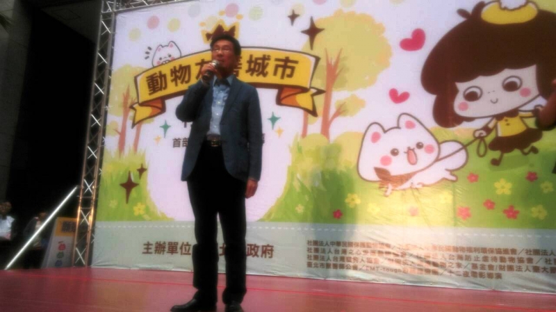 關懷生命協會張章得分享心得。